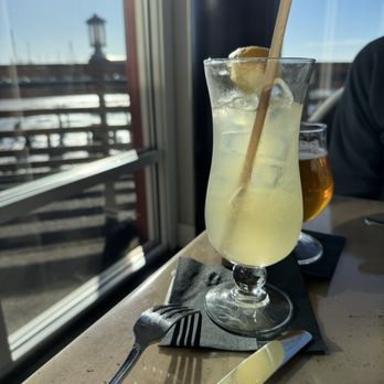 Cannery Pier Hotel & Spa - Tom Collin's with Painted Lady Gin - Hotels Near Me - Astoria, Oregon Cannery Pier Hotel & Spa - Tom Collin's with Painted Lady Gin - Hotels Near Me - Astoria, Oregon