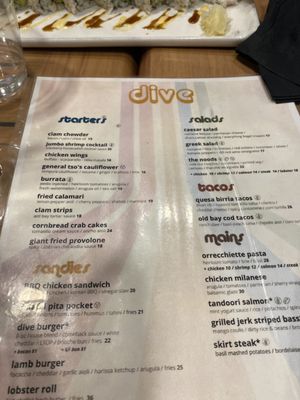 Menu photo 1 Dive Kismet, NY