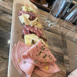 Cheese and charcuterie