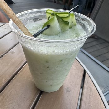 Backyard - Cucumber cooler half off during happy hour 3-8 pm - Breakfast & Brunch Near Me - Miami Beach, Florida Backyard - Cucumber cooler half off during happy hour 3-8 pm - Breakfast & Brunch Near Me - Miami Beach, Florida
