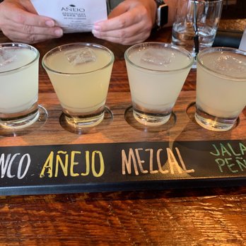 Anejo - Tequila flight - Mexican Near Me - New York, New York