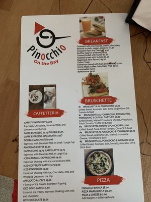 Menu photo 5 Pinocchio On The Bay Miami, FL Menu photo 5 Pinocchio On The Bay Miami, FL