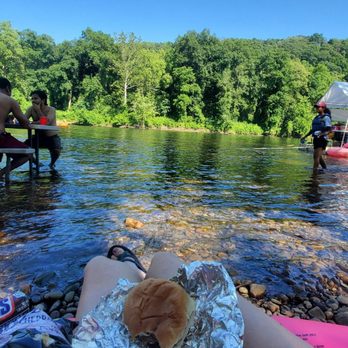 Delaware River Tubing - Hot dog man meal - Rafting/Kayaking Near Me - Milford, New Jersey Delaware River Tubing - Hot dog man meal - Rafting/Kayaking Near Me - Milford, New Jersey