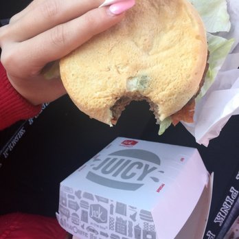Jack in the Box - Moldy bun - Fast Food Near Me - Cincinnati, Ohio