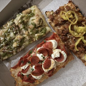 Rasco’s - Pepperoni Pizza, Roasted Potato and Chicken with Pesto, Chicken Teriyaki with Banana Peppers - Pizza Near Me - Edgewater, New Jersey Rasco’s - Pepperoni Pizza, Roasted Potato and Chicken with Pesto, Chicken Teriyaki with Banana Peppers - Pizza Near Me - Edgewater, New Jersey
