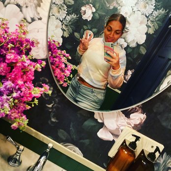 Little Bad Wolf - Bathroom selfie cuz I thought the bathroom was cute af - American Near Me - Chicago, Illinois Little Bad Wolf - Bathroom selfie cuz I thought the bathroom was cute af - American Near Me - Chicago, Illinois
