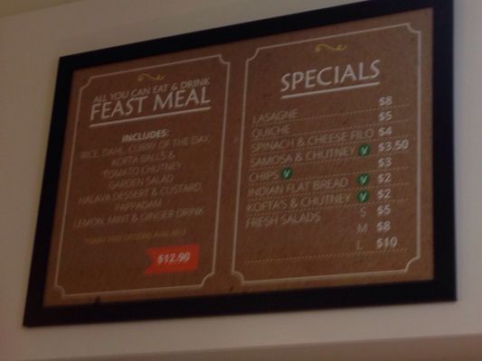 Menu photo 1 Govinda's Brisbane City, QLD Menu photo 1 Govinda's Brisbane City, QLD