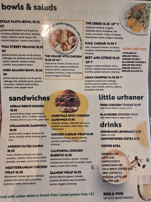 Menu photo 4 Urban Kitchen Burlingame, CA