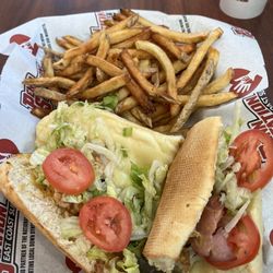 Penn Station East Coast Subs - Mint Hill - Chicken Cordon Bleu and Fresh-Cut Fries