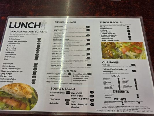 Menu photo 2 Breakfast Stop Tucson, AZ Menu photo 2 Breakfast Stop Tucson, AZ