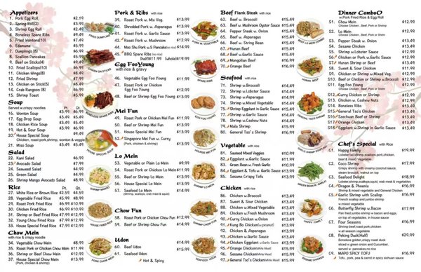 Menu photo 2 Chang Wang Toms River, NJ Menu photo 2 Chang Wang Toms River, NJ