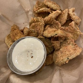 Bareburger - Broadway - Pickle Chips w/ ranch dressing $10.95 - Burgers Near Me - New York, New York