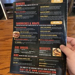 Anchor Bar - Menu 6/3/23