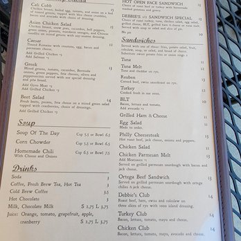 Debbie's Restaurant & Pie Shoppe - Menu - Breakfast & Brunch Near Me - San Marcos, California Debbie's Restaurant & Pie Shoppe - Menu - Breakfast & Brunch Near Me - San Marcos, California