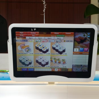 Genki Sushi - The new iPad touchscreen ordering system - so fun and easy to use! - Sushi Bars Near Me - Honolulu, Hawaii Genki Sushi - The new iPad touchscreen ordering system - so fun and easy to use! - Sushi Bars Near Me - Honolulu, Hawaii