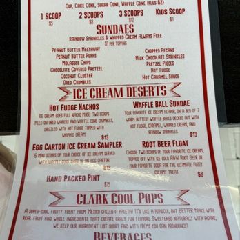 Clark Candies - Ice-cream menu in May 2026 - Chocolatiers & Shops Near Me - Tarentum, Pennsylvania