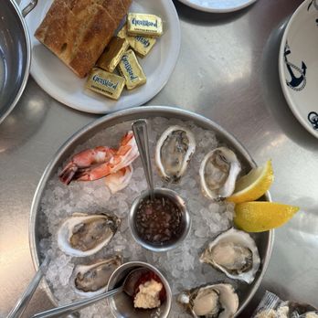 Anchor Oyster Bar - Half order of seafood sampler - Seafood Near Me - San Francisco, California Anchor Oyster Bar - Half order of seafood sampler - Seafood Near Me - San Francisco, California