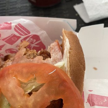 Jack in the Box - Shards of metal in Jack's Spicy Chicken - Burgers Near Me - Castro Valley, California Jack in the Box - Shards of metal in Jack's Spicy Chicken - Burgers Near Me - Castro Valley, California
