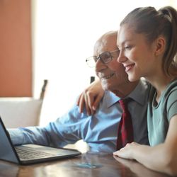 Senior Tech Training - We provide tech support and training to help elderly adults feel more comfortable with phones, computers, tablets, and more.