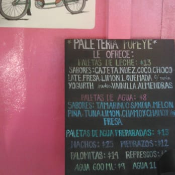 Popeye - El menú - Desserts Near Me - Oaxaca, OAX