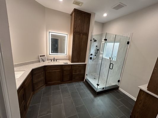 Full bathroom remodel - Before and after full bathroom remodel