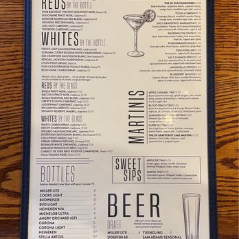 Summer House - Dranks menu - American Near Me - Rehoboth Beach, Delaware Summer House - Dranks menu - American Near Me - Rehoboth Beach, Delaware