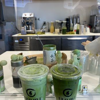 Izumi Matcha - Classic Honey Matcha Latte + Strawberry Matcha Latte |IG: @socalsnomnoms - Ice Cream & Frozen Yogurt Near Me - San Jose, California Izumi Matcha - Classic Honey Matcha Latte + Strawberry Matcha Latte |IG: @socalsnomnoms - Ice Cream & Frozen Yogurt Near Me - San Jose, California