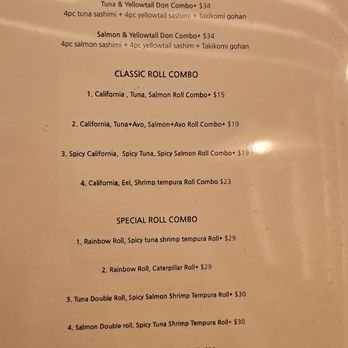 Cafe Ile - Menu as of July 2025 - Sushi Bars Near Me - McLean, Virginia