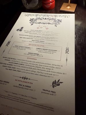 Menu photo 3 OAK Long Bar + Kitchen Boston, MA