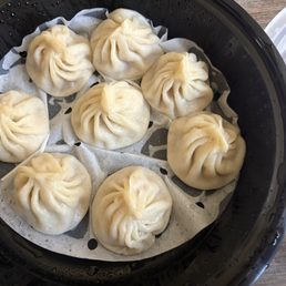 Juicy pork dumplings