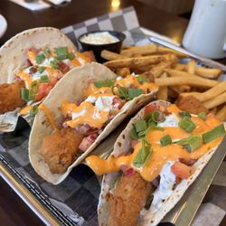 Merland's Tap & Table - Haddock fish taco