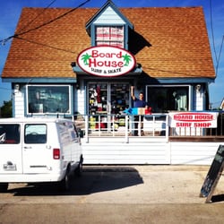 The BoardHouse Surf & Skate - View of the front of the shop from the road