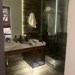 The Butler Hotel - Restroom in #5/comp wine.