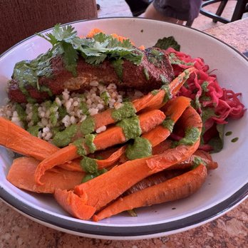 Zócalo - Salmon bowl - Mexican Near Me - Sacramento, California Zócalo - Salmon bowl - Mexican Near Me - Sacramento, California