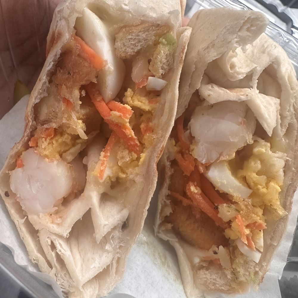 Shrimp wrap Shrimp wrap