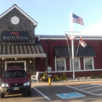 Red Lobster - a car parked in front of a restaurant - Seafood Near Me - Springfield, Ohio