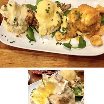 Ruby Slipper Central Business District - Specialties: The Trifecta is a great way to sample 3 different benedicts (chicken, pork, shrimp) on biscuit halves $20 5* - Breakfast & Brunch Near Me - New Orleans, Louisiana Ruby Slipper Central Business District - Specialties: The Trifecta is a great way to sample 3 different benedicts (chicken, pork, shrimp) on biscuit halves $20 5* - Breakfast & Brunch Near Me - New Orleans, Louisiana