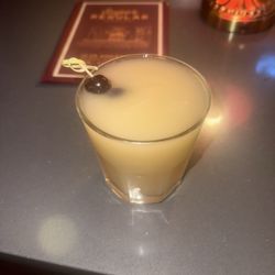 Frozen whiskey sour