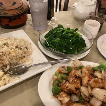 Nee House Chinese Restaurant - These three were our favorites: Garlic W/ Snow Pea Leaf, salted Salt Fish And Chicken Fried Rice, Rock cod fillet with black bean sauce - Chinese Near Me - Phoenix, Arizona Nee House Chinese Restaurant - These three were our favorites: Garlic W/ Snow Pea Leaf, salted Salt Fish And Chicken Fried Rice, Rock cod fillet with black bean sauce - Chinese Near Me - Phoenix, Arizona