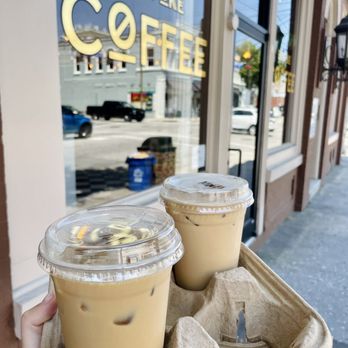 Bespoke - Lavender Vanilla latte and Maple White Chocolate latte - Coffee & Tea Near Me - Wilmington, North Carolina Bespoke - Lavender Vanilla latte and Maple White Chocolate latte - Coffee & Tea Near Me - Wilmington, North Carolina