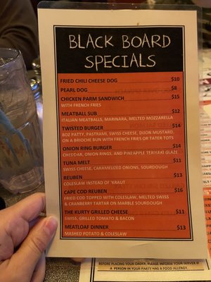 Menu photo 4 Sandwich Taverna Sandwich, MA