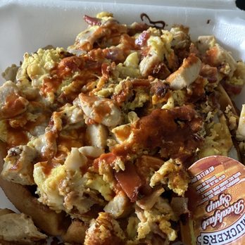 Waffle Bear - Hot mess waffle - Waffles Near Me - Killeen, Texas Waffle Bear - Hot mess waffle - Waffles Near Me - Killeen, Texas