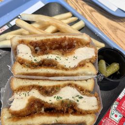 AS-03. Juicy Chicken Cutlet Sandwich Combo AS-03. Juicy Chicken Cutlet Sandwich Combo