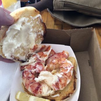 The Clam Shack - Big chunks of tail and claw - Seafood Near Me - Kennebunk, Maine
