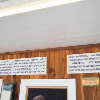 Kimball Farm - Ice cream menu 2/3 (7/2017) - Ice Cream & Frozen Yogurt Near Me - Jaffrey, New Hampshire
