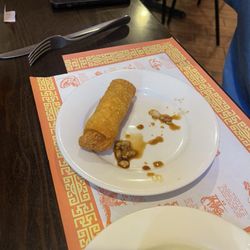 Lampliter Restaurant - Egg rolls yes there were two! I forgot to take a picture before I ate mine! Yummy!
