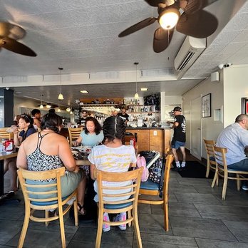 The Breakfast Bar - Seating and in front of bar area - Breakfast & Brunch Near Me - Long Beach, California