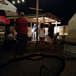 Foxfield Neighborhood Bar and Grille - Great band in back outdoor seating!