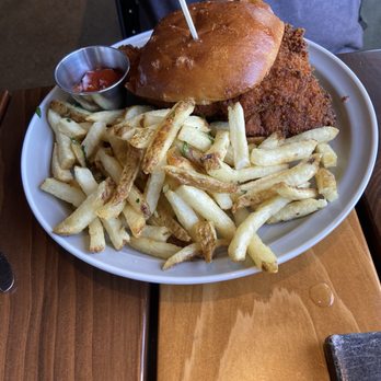 Whiskey Cake Kitchen & Bar - Hot hen with fries - New American Near Me - Round Rock, Texas Whiskey Cake Kitchen & Bar - Hot hen with fries - New American Near Me - Round Rock, Texas