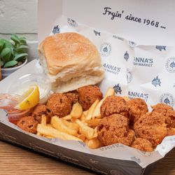 Anna's Fish Market DTLA - Scallop dinner combo